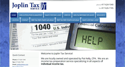 Desktop Screenshot of joplintax.com